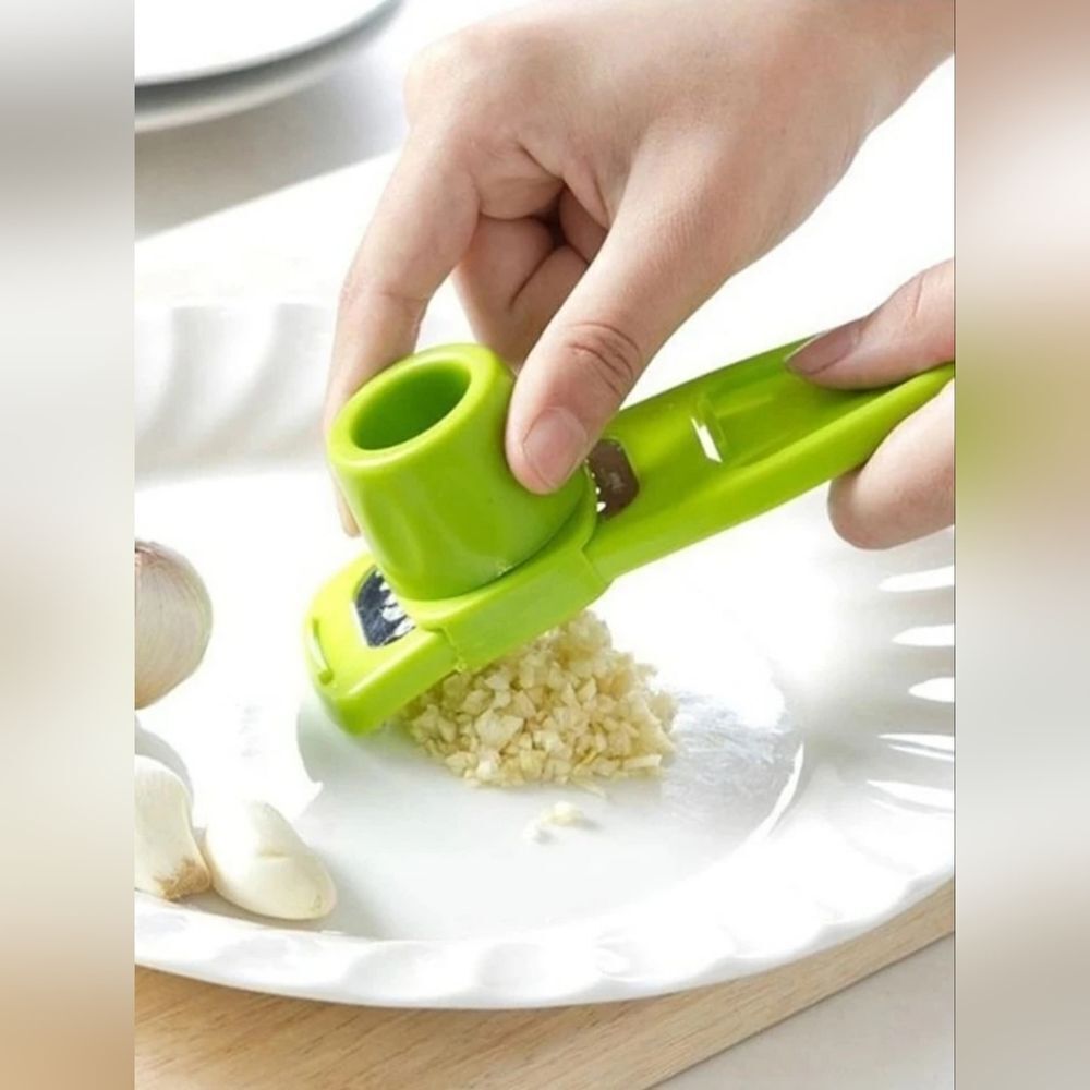 💞5/$18 1pc Multifunctional Garlic Masher For Grinding Ginger & Garlic
